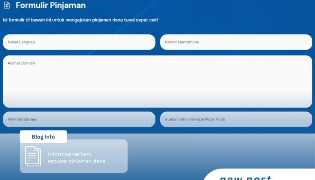 Pengajuan Pinjaman Gadai BPKB Mobil Surabaya
